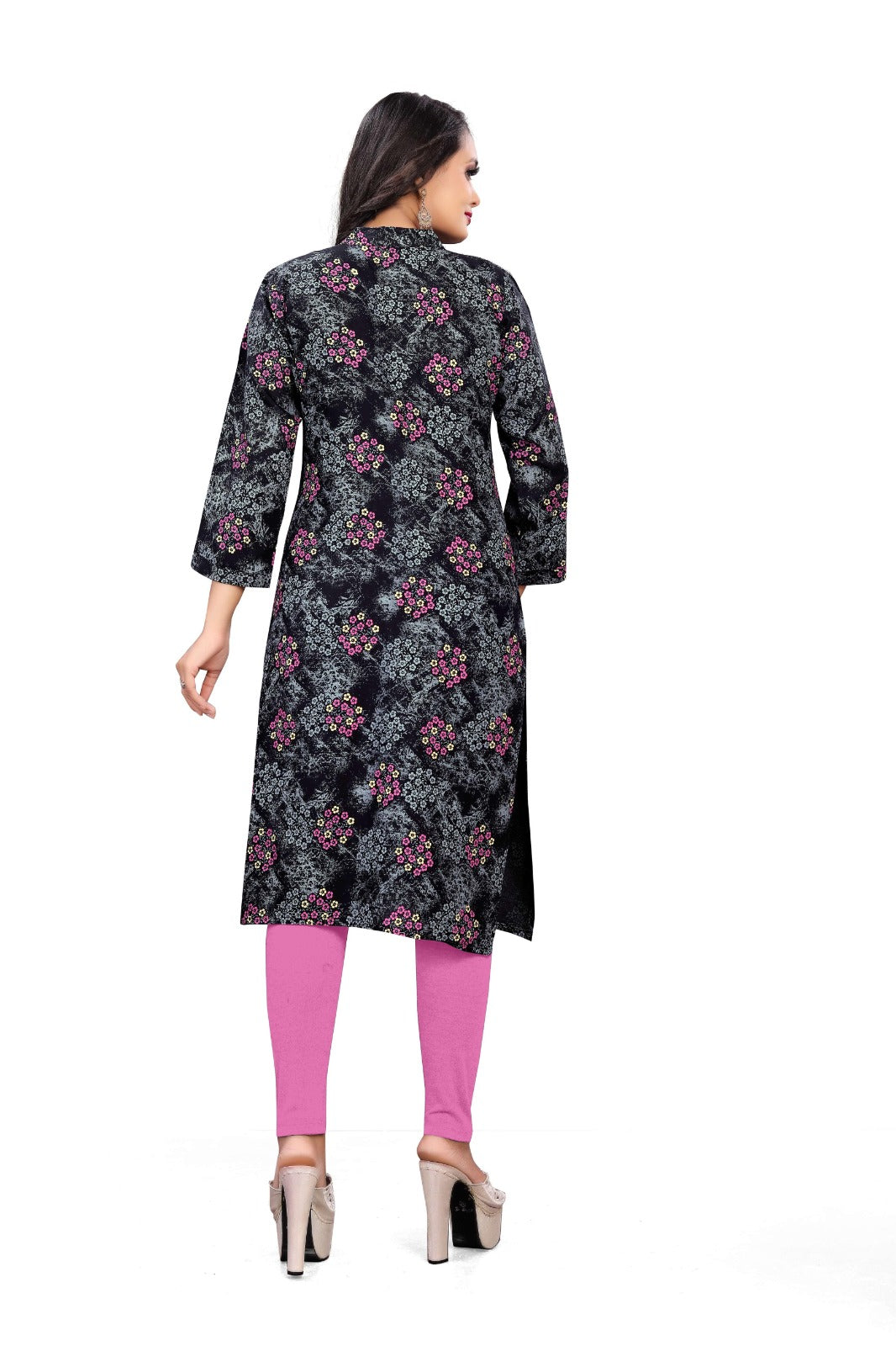 Elegant Embroidered Georgette Kurti